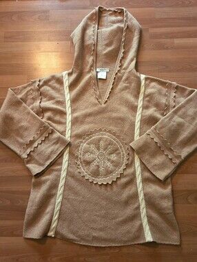 Christian Dior Galliano Funky Folklore Journey To Peru Tunic Sweater